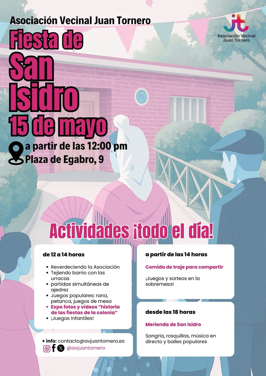 Asociación Vecinal Juan Tornero tweet media