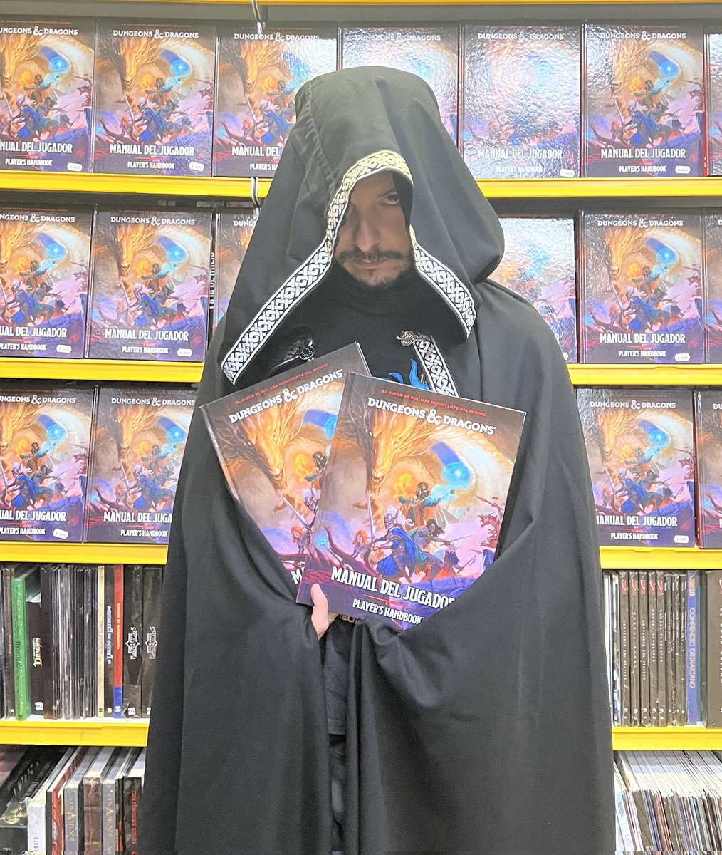 Manual del Jugador 2024 ya disponible en español! Estamos preparados para aguantar bastante tiempo. ¿Y tú? ¿Preparado para sacar al aventurero que llevas dentro?

atlanticajuegos.com/es/dd-manuales…