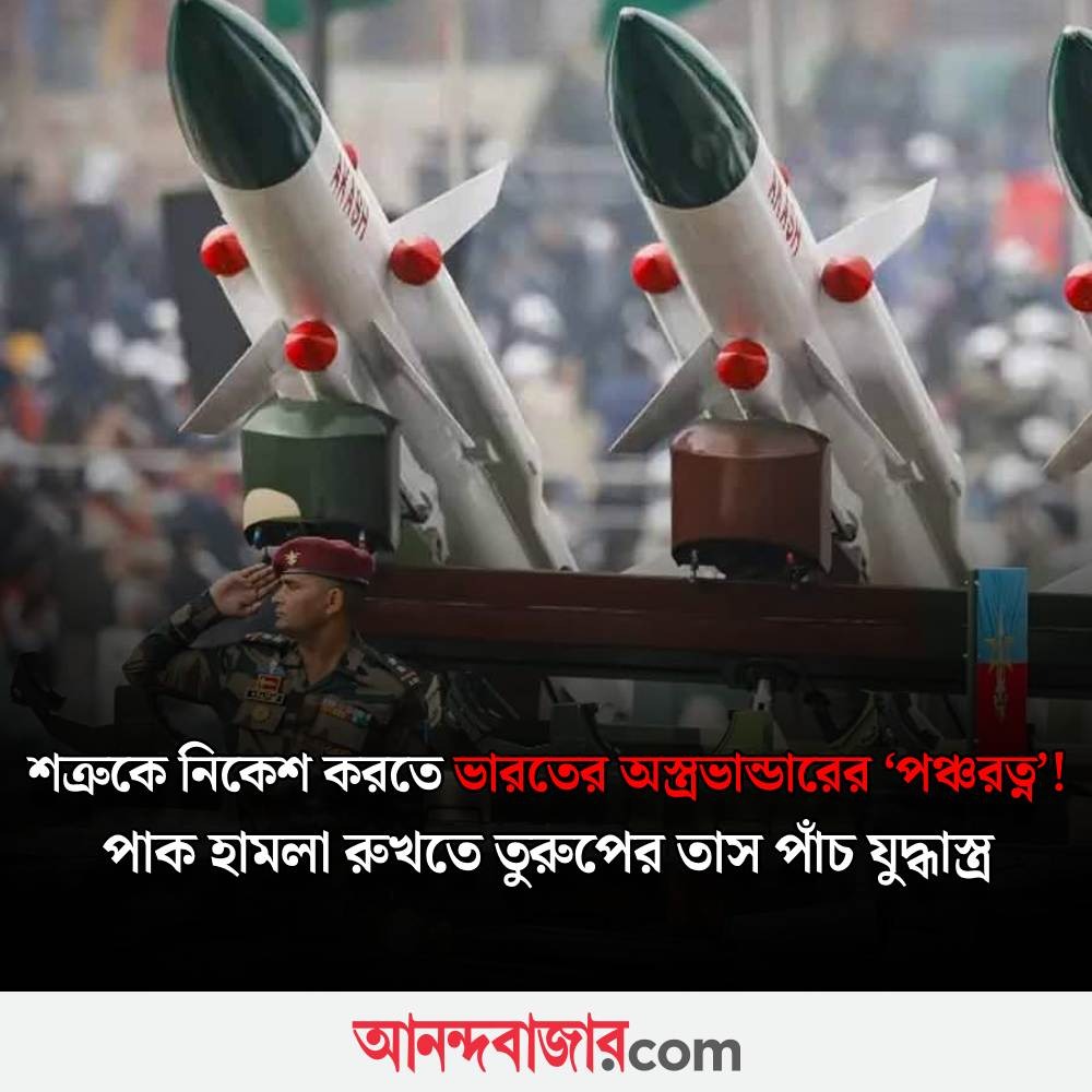 MyAnandaBazar's tweet photo. তালিকায় কোন কোন অস্ত্র?
#IndiaPakistanConflict #indianarmy #indianweaponsystem #army
https://t.co/L9mH4wcBai https://t.co/3MjmKAJVkJ