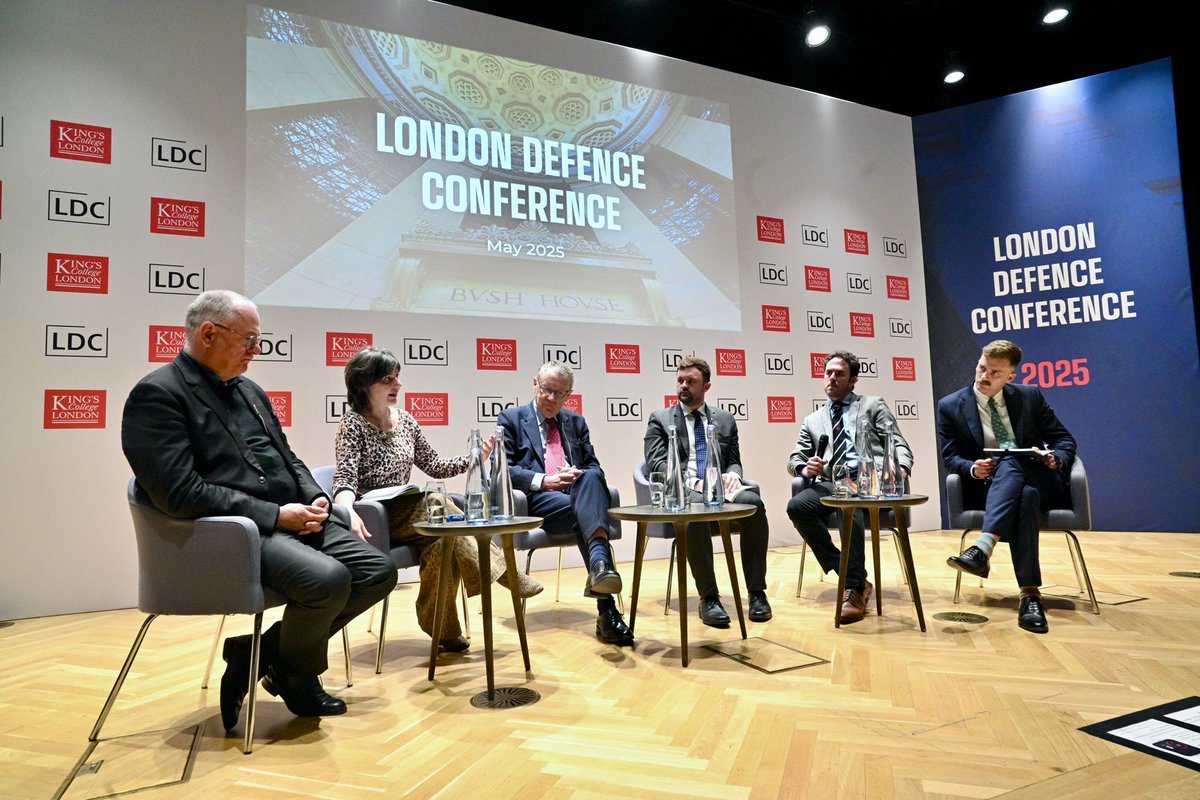 Security Studies (@kclsecurity) on Twitter photo Academics from <a href="/KingsCollegeLon/">King's College London</a> & <a href="/ucl/">UCL</a> opened the first panel at #LDC2025 with a timely discussion on how today’s key political figures like Putin, Xi, Trump, Zelensky & Starmer are reshaping global alliances.
<a href="/maria_varaki/">Maria Varaki</a> <a href="/Bkerrychina/">Kerry Brown</a> <a href="/tim_wilsey/">Tim Willasey-Wilsey</a> <a href="/CharlieLaderman/">Charlie Laderman</a> <a href="/BenHNoble/">Ben Noble</a> Academics from <a href="/KingsCollegeLon/">King's College London</a> & <a href="/ucl/">UCL</a> opened the first panel at #LDC2025 with a timely discussion on how today’s key political figures like Putin, Xi, Trump, Zelensky & Starmer are reshaping global alliances.
<a href="/maria_varaki/">Maria Varaki</a> <a href="/Bkerrychina/">Kerry Brown</a> <a href="/tim_wilsey/">Tim Willasey-Wilsey</a> <a href="/CharlieLaderman/">Charlie Laderman</a> <a href="/BenHNoble/">Ben Noble</a>