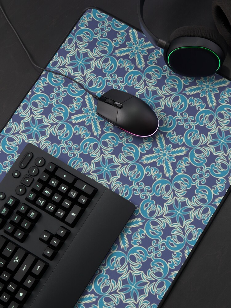 PDyaczenko's tweet image. Medieval flower patterns often represented hope and renewal, inspired by nature’s cycles in art. Elevate your desk with this Medieval Flower Blue Pattern Desk Mat from redbubble.com/i/mouse-pad/Me…. #MedievalDesign #DeskMat #BluePattern #CulturalArt