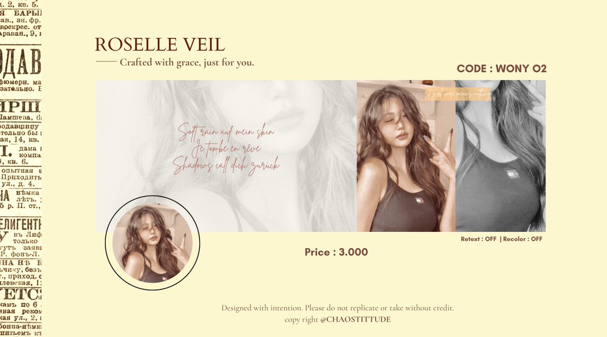 chaostittude's tweet photo. {🥂} help repost please -!!  

Just dropped 4 layout catalogues inspired by the elegance of Wonyoung &amp; the bold charm of Jennie.

Only https://t.co/WqcTi24Vwx per item ~ beautifully crafted &amp; ready to adopt ! I’m open for requests too!Send me a DM to claim yours 🏹 

#zonauang https://t.co/zceElQ3OtX