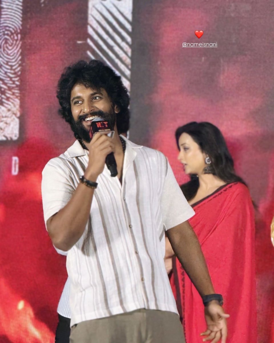 From yesterday’s Sarkaar’s blockbuster gathering ❤️ <a href="/NameisNani/">Nani</a>