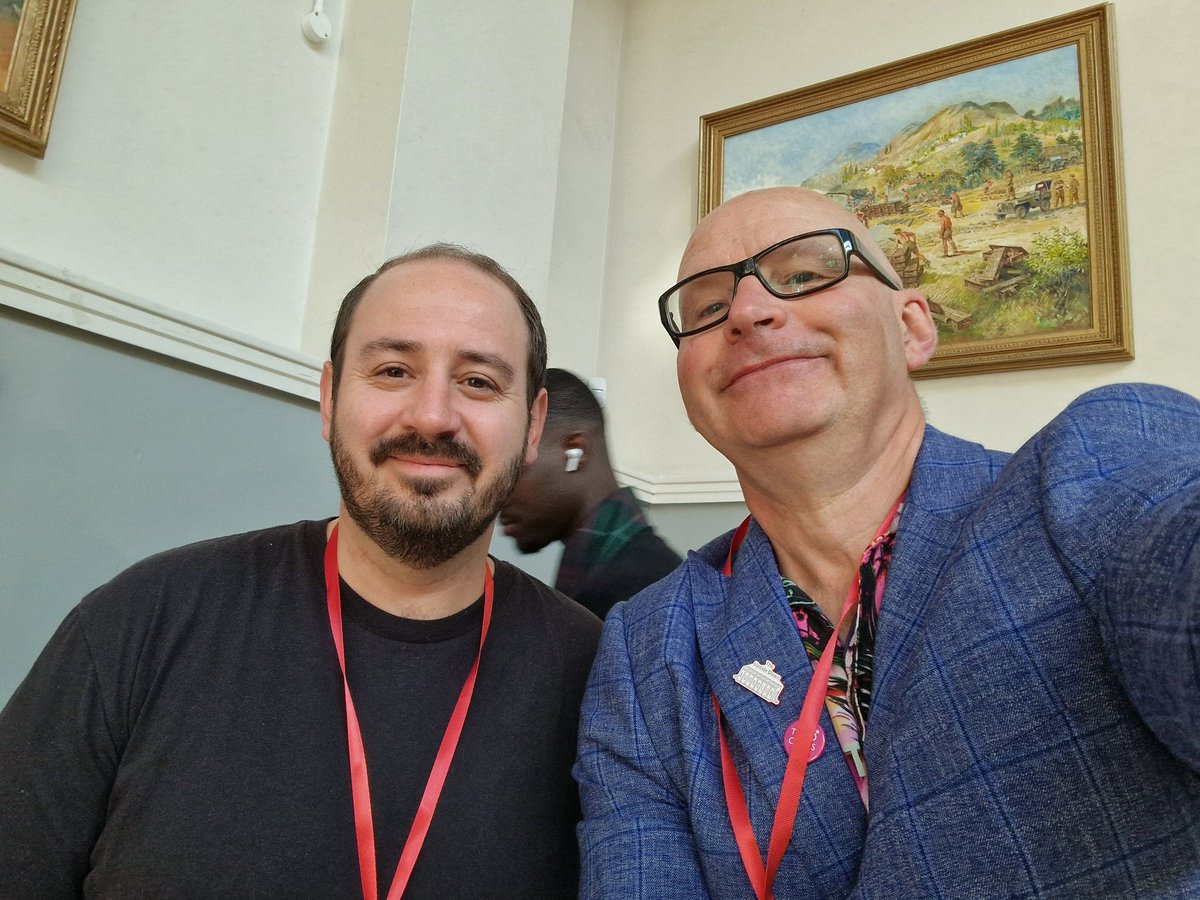 I'm at the <a href="/EGPOSullivan/">International Second World War History Association</a> peace in Europe conference great mixture of speakers and lovely venue. <a href="/HistoryBowsh/">Jack Bowsher - Thunder Run: Meiktila 1945</a>
<a href="/SilenceInPolish/">Jenny Grant</a> 
<a href="/WW2TV/">WW2TV Paul Woodadge</a> 
<a href="/ww2research/">Joseph Quinn</a> 
<a href="/WeHaveWaysPod/">WW2 Pod: We Have Ways of Making You Talk</a>