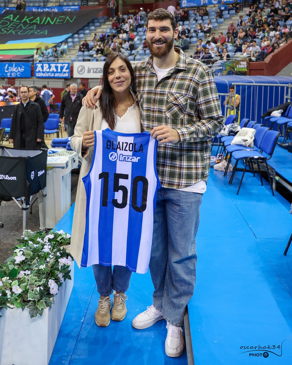 Homenaje a uno de los nuestros con victoria y directos a los playoffs de Primera FEB una temporada más. Esto hace 2 meses no lo veíamos venir, pero así es el deporte! Zorionak <a href="/gipuzkoabasket/">Inveready Gipuzkoa Basket</a> y a la pelea!!! #basket #primerafeb #Playoffs
