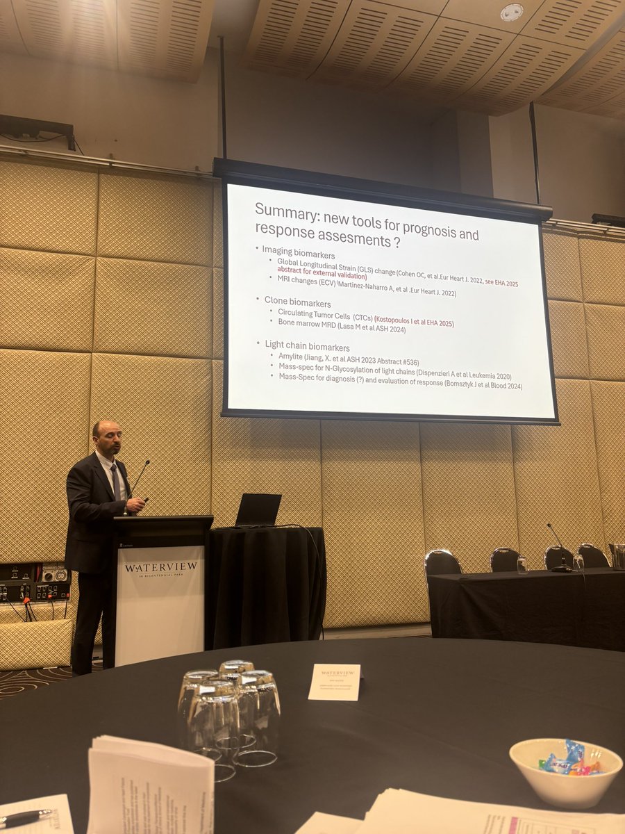 Updates in AL amyloidosis by <a href="/StathisKastr/">Stathis</a> at <a href="/OzAmyloidosis/">Australian Amyloidosis Network</a> #Amyloidosis2025