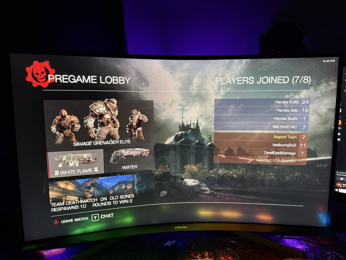 WE ARE SOOOOO FUCKING BACK BOYS!! ROAD TO GEARS RELOADED :)
