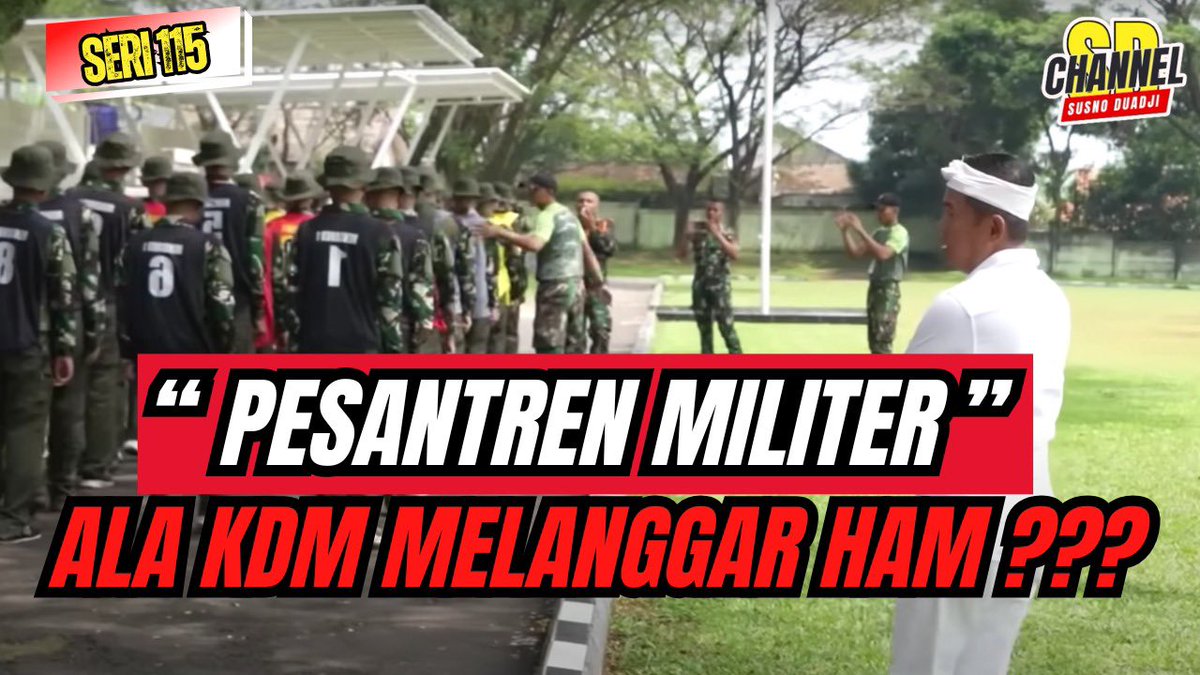 KDM memang type pemimpin bisioner yg bbrp langkah ada di depan dng segala terobosan yg memihak pada rakyat ;
youtu.be/JH1yqxYThTA?si… lewat <a href="/YouTube/">YouTube</a>