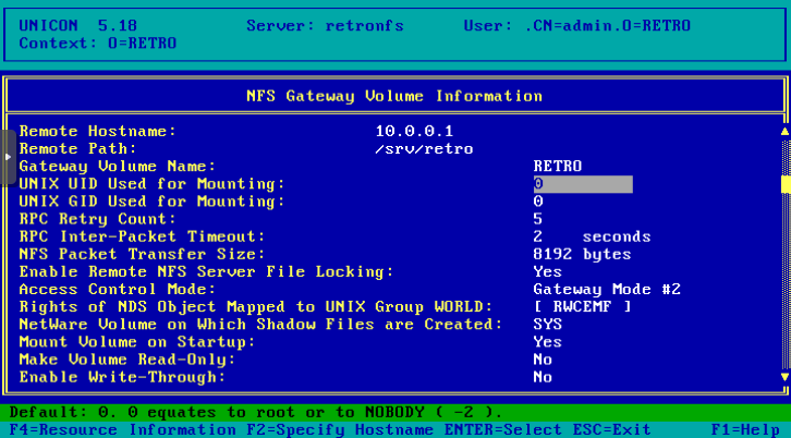 therealjaypo's tweet image. I fucking did it, I beat the final boss in #NetWare (NFS Gateway, so now NFS shares off my NAS show up to DOS as volumes)