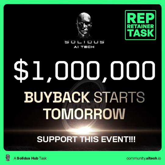 mf_uzhii's tweet photo. Ada yang menarik nih dari @AITECHio 

Sebesar 1,000,000 USD akan digelontorkan untuk melakukan buyback $AITECH lho, ini sesuatu yang bagus untuk fundamentals 

Selengkapnya

#AITECH #Blockchain https://t.co/kmiNh1VDXU