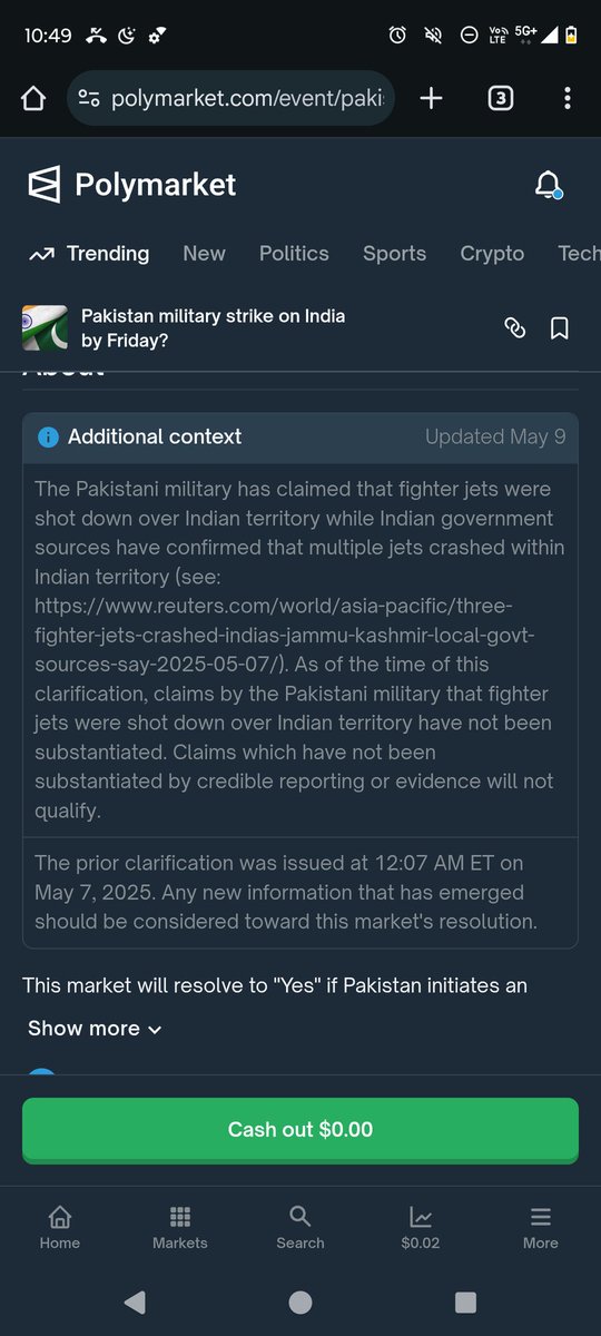 itxking569's tweet photo. @Polymarket this is a scam literally it's been resolved to yes because of whales and polymarket didn't even intervene we have to something about it https://t.co/1pvTEjUDjB