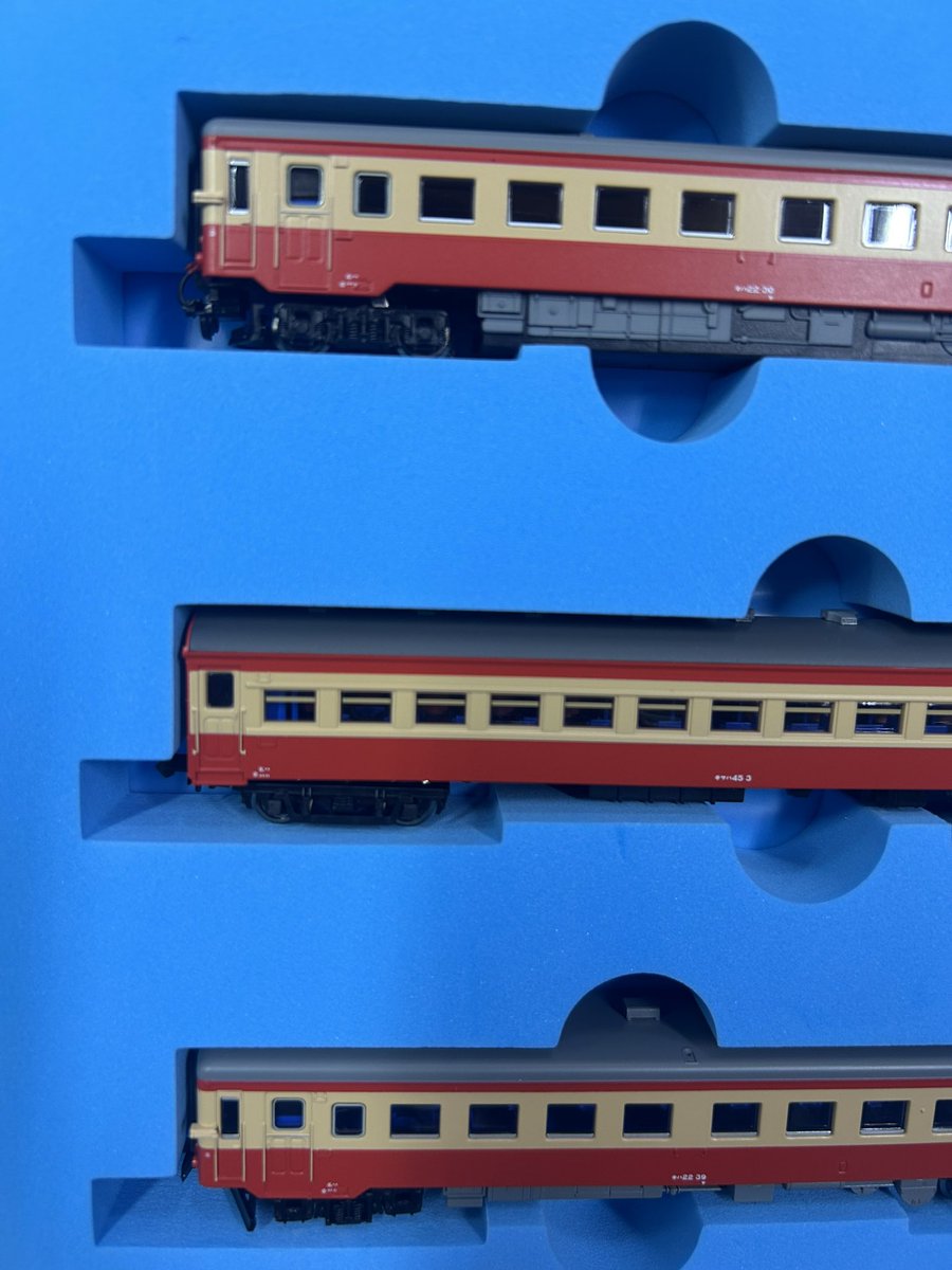 A8693 キハ22初期型+キサハ45 気動車標準色 3両セット(動力付き)