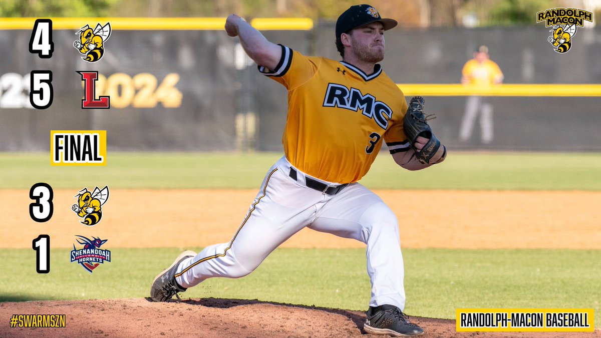 Randolph-Macon College Athletics (@rmcathletics) on Twitter photo <a href="/RMCJackets/">R-MC Baseball</a> beat <a href="/SUHornets/">Shenandoah Hornets</a> to advance to title game at <a href="/odacathletics/">ODAC</a> Championship. #d3baseball SWARMSZN rmcathletics.com/news/2025/5/10… <a href="/RMCJackets/">R-MC Baseball</a> beat <a href="/SUHornets/">Shenandoah Hornets</a> to advance to title game at <a href="/odacathletics/">ODAC</a> Championship. #d3baseball SWARMSZN rmcathletics.com/news/2025/5/10…