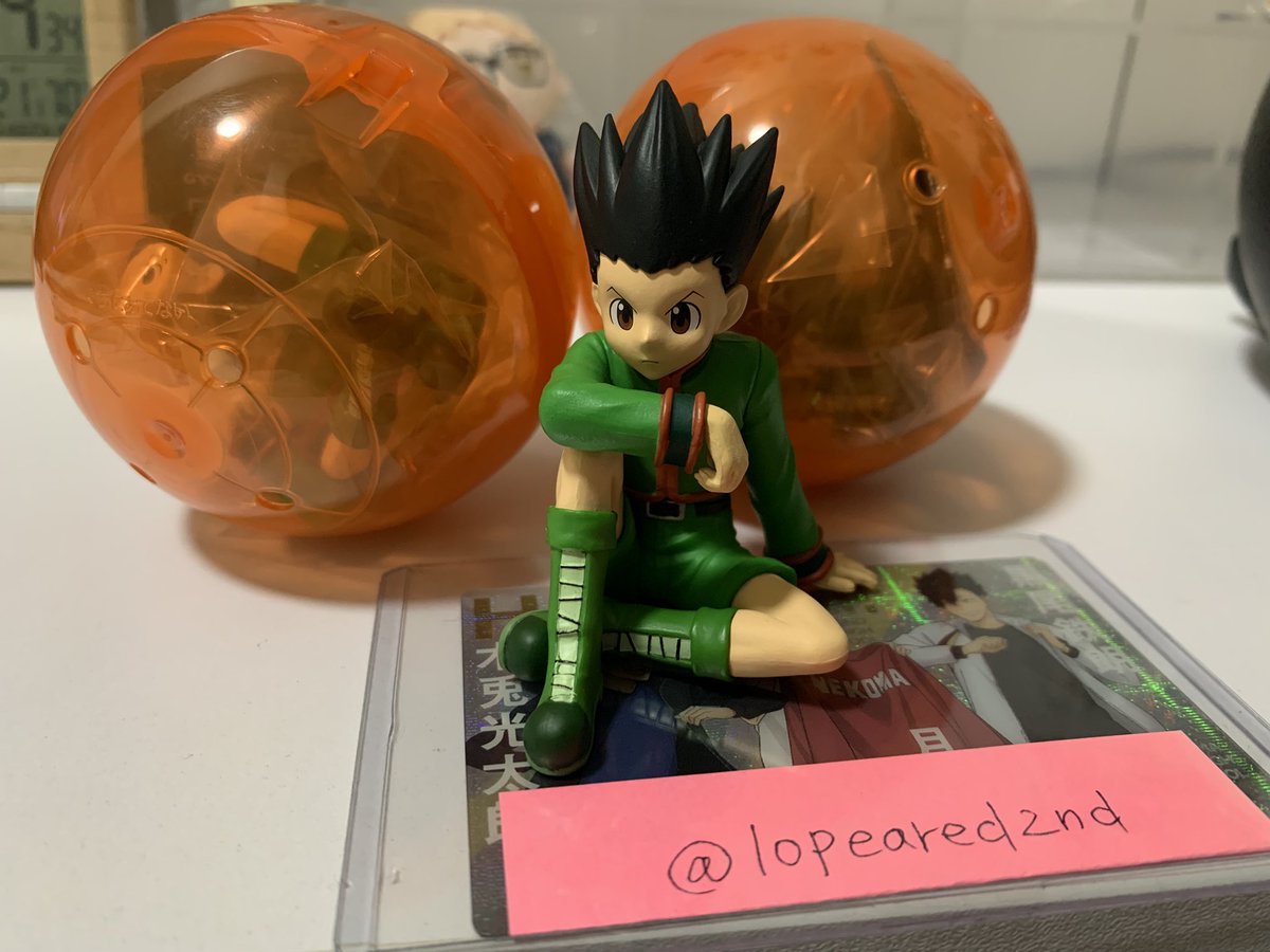 lopeared2nd's tweet photo. 【譲渡】
HUNTER × HUNTER ハンターハンター
すわらせ隊りある ガチャ カプセルトイ
交換 譲渡

【譲】
ゴン 2個

【求】
700円+送料

カプセルから出した状態から梱包して発送させていただきます📮
PayPay、銀行振込(三井住友)
検索からも気軽にお声がけください。
よろしくお願いいたします。 https://t.co/ioCv7NL4ts