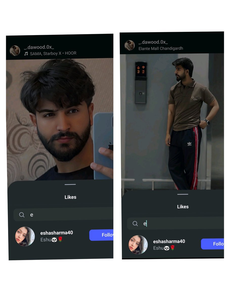 Raka448x's tweet photo. This Dawood Dar is also in relationship with A Himachali Girl named Esha Sharma.

This girl likes every post of Bulla from her main account but follows him from another account so that no one knows. https://t.co/cbmFQPYBxh