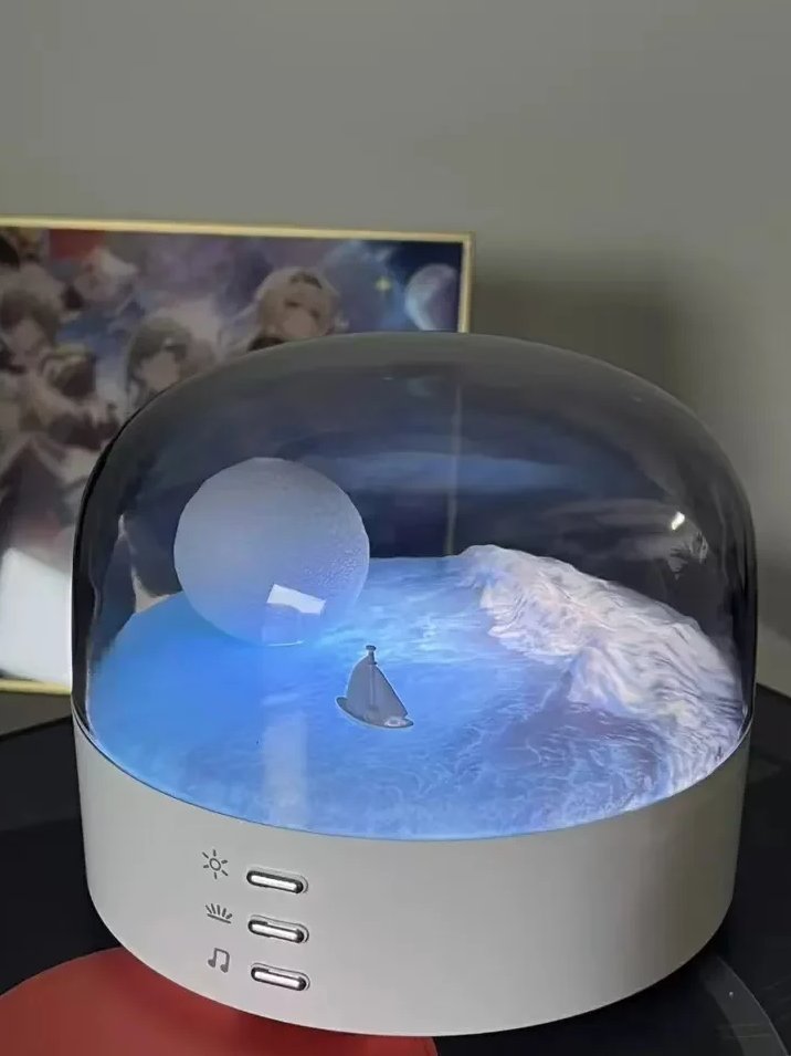 The most exciting thing is its atmosphere light function. The light can change color and brightness with the rhythm of the music, creating a variety of different atmospheres. It makes people feel extremely relaxed and comfortable. 🌟
#musicandlights