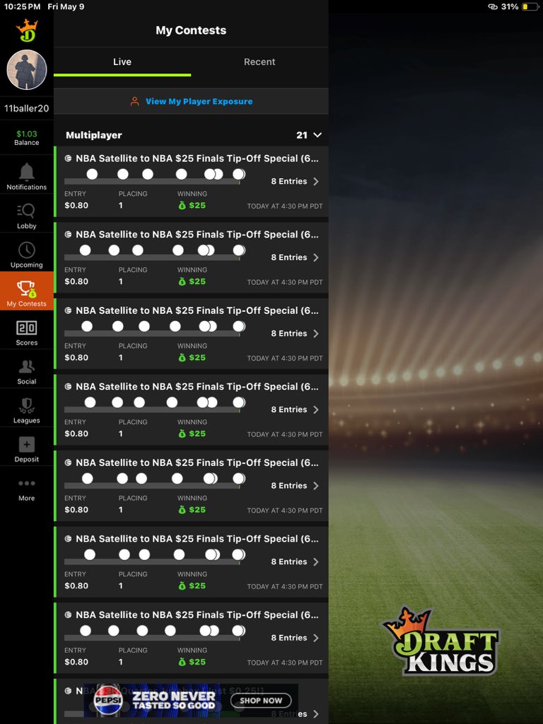 KronickDigital's tweet image. I always give @JoshEngleman a hard time on Youtube because he can take a good roasting. However tonight I gotta give credit where it’s due. Thank you for your daily top 10. I won 7 milli-maker tickets because of it ✊🏿🎟️🎟️🎟️🎟️🎟️🎟️🎟️💰🫵🏿 #Engie4TheWin