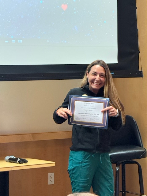 Navaz Karanjia, MD | UCSD Neurocritical Care (@dr_navaz) on Twitter photo Congratulations to our ICU assistant manager, Mia Douglass on being awarded UCSD's Nurse Leader of the Year in Structural Empowerment! We are all appreciative to have Mia on our leadership team and are so happy she is receiving such deserved recognition! <a href="/UCSDNeuro/">UCSD Neurosciences</a> Congratulations to our ICU assistant manager, Mia Douglass on being awarded UCSD's Nurse Leader of the Year in Structural Empowerment! We are all appreciative to have Mia on our leadership team and are so happy she is receiving such deserved recognition! <a href="/UCSDNeuro/">UCSD Neurosciences</a>