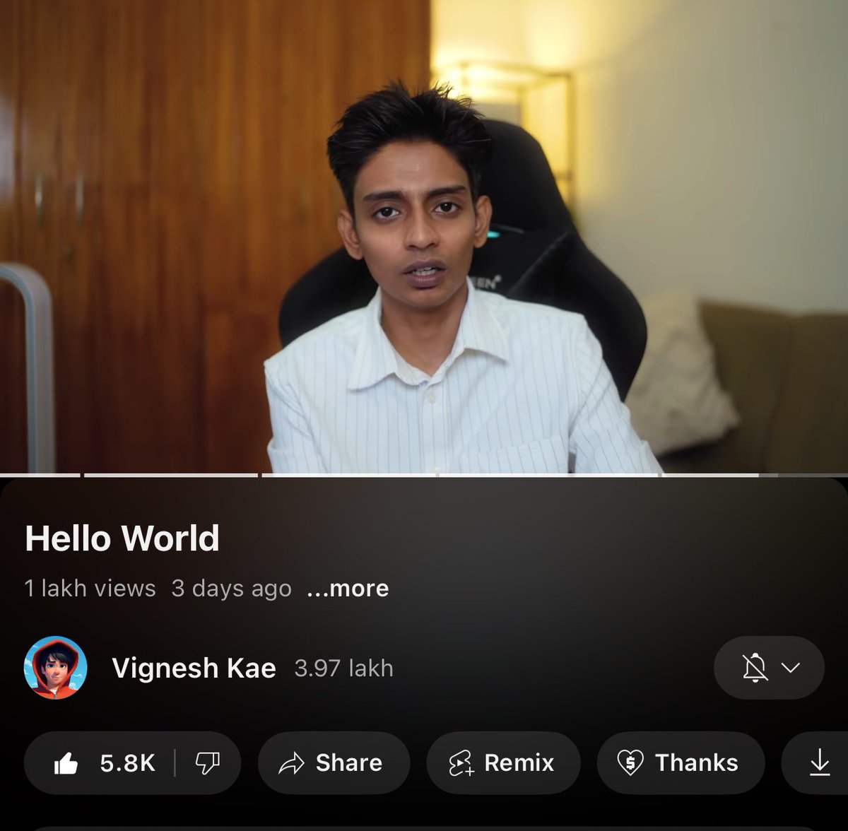 bujukubujuk's tweet image. @vigneshkae is my favourite youtuber because he just exploring and addressing how the world going on and how to live your life in uncertain situations. So happy he is back and the way he explains about how abhistu turned as Vignesh kae just awesome. Can&apos;t beleive he turned 30♥️