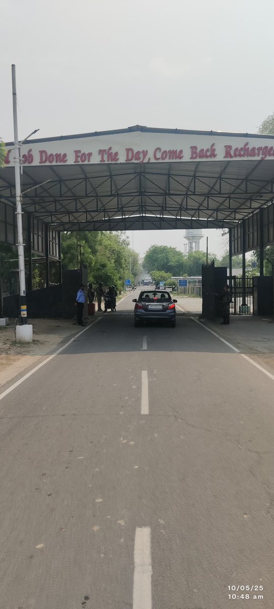 sidhant's tweet photo. India Pakistan Conflict:

Normalcy at Indian Airbases. Pakistan claims to destroy them fall flat. Images from the briefing

-AFS Sirsa
-AFS Suratgarh https://t.co/veiheEaTFc