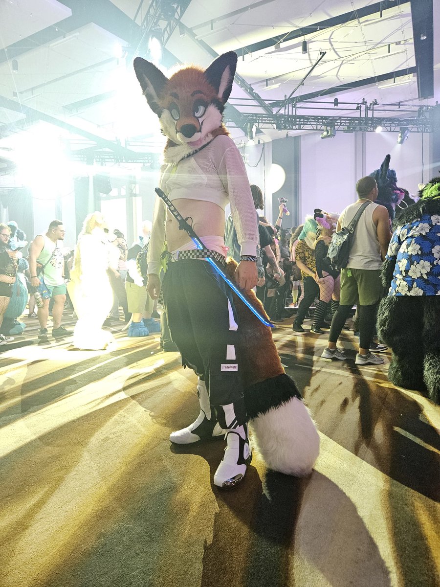 Lovin the cyber punk theme at #FWA25.  I've been going unbelievable hard his con