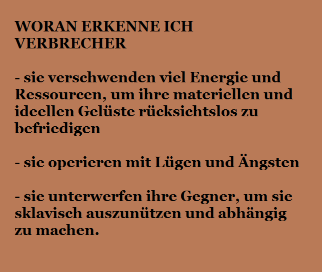 AnnarosaBrito's tweet image. #TÄTER-#OPFER-#DYNAMIK HEUTE:

Wer die Geschichte der #Nazis kennt, der weiss, dass viele Täter nicht über ihre grausamen Taten gesprochen haben.

Heute haben wir dieselbe Situation:

Wer massiv die Umwelt zerstört (Täter), leugnet konsequent, dass er es tut und wählt Verbrecher.