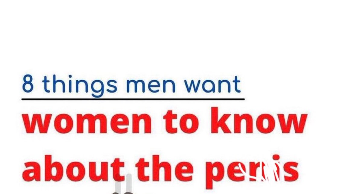 Idan❤️ (@oschrohh) on Twitter photo 8 things men want women to know about their pen !!!s
Check threads👇 8 things men want women to know about their pen !!!s
Check threads👇