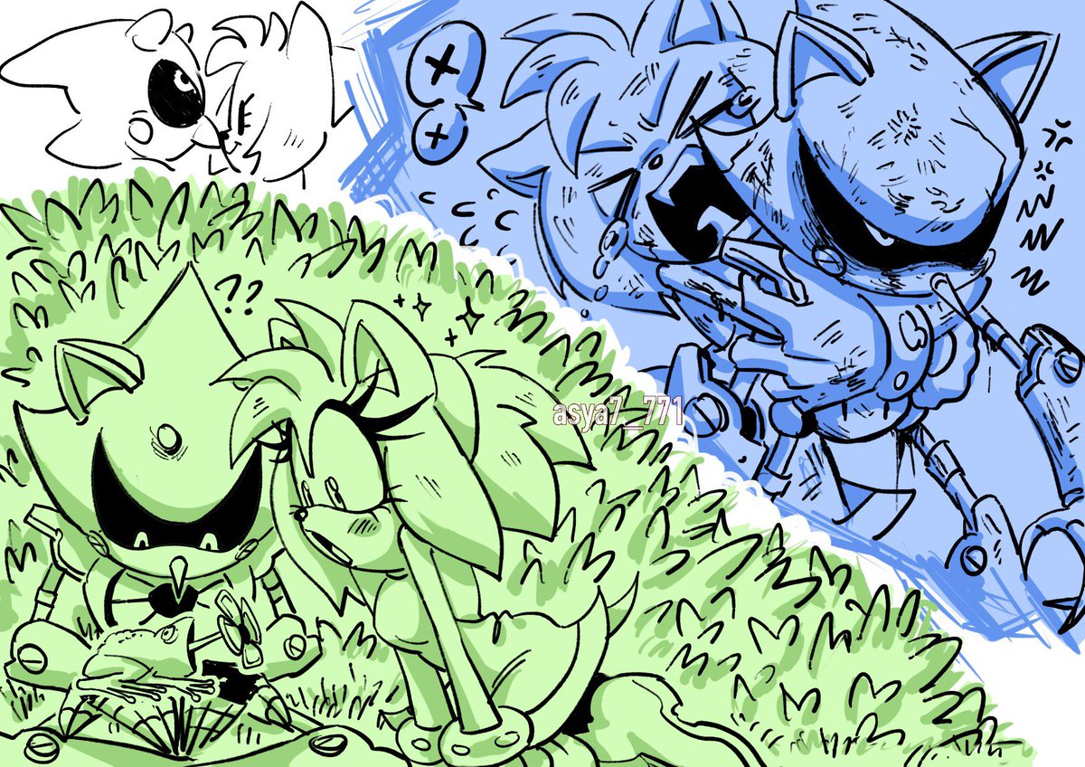 Part 3 of the metamy mess 🫶

#metamy #amyrose #metalsonic #sonic