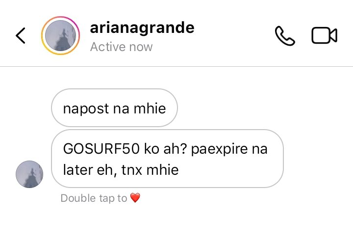 sinabi niya yan