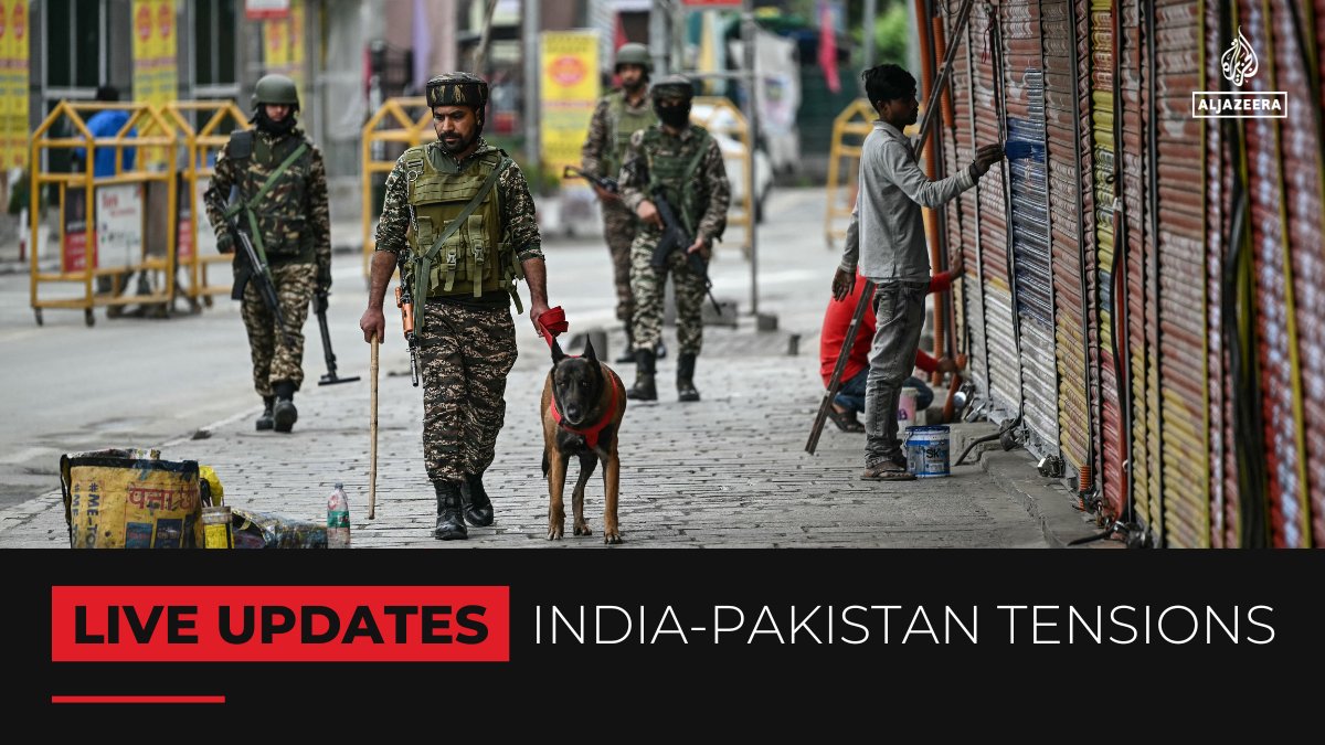 Pakistan’s military says strikes have been launched against Indian military sites as part of operation "Bunyan Marsoos," after three Pakistani airbases were targeted by Indian "air-to-surface missiles."

🔴 Follow our LIVE coverage: aje.io/pw1um1