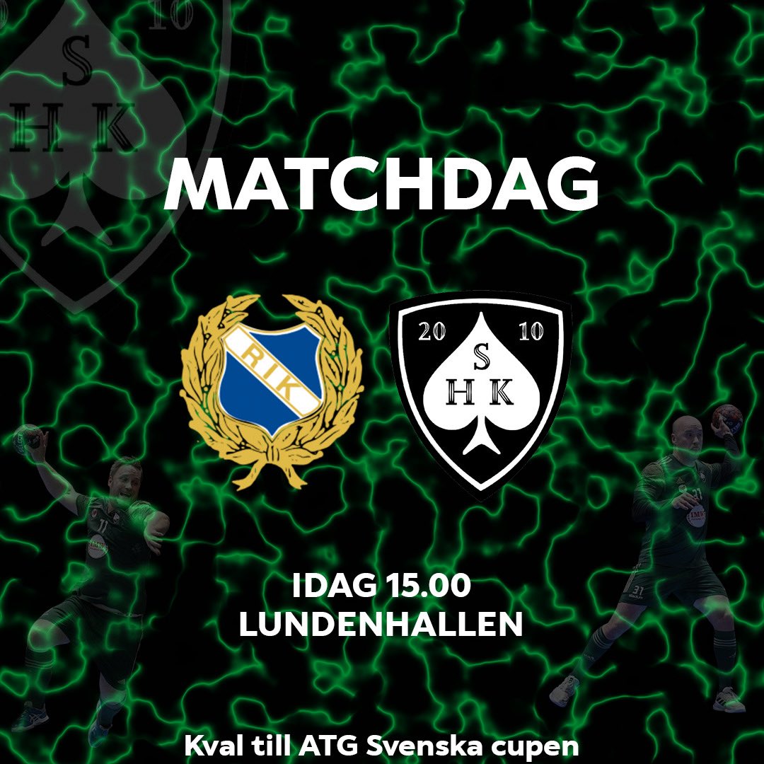MATCHDAG!

Det har blivit dags för returmöte mot Redbergslids IK. RIK vann första matchen med 36-25, men vi har inte gett upp.

Kom gärna till hallen och se oss göra allt vi kan för att ge dom rejäl match.

RIK - Sävedalens HK
Lördag 10/5, 15.00
Lundenhallen

#kämpastringen