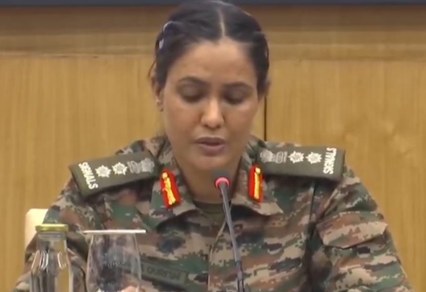 "بھارت جنگ روکنا چاہتا ہے۔ اگر پاکستان مزید کشیدگی کی طرف نہ جاۓ تو بھارت اس جنگ کو روکنا چاہتا ہے" -

بھارتی کرنل صوفیہ قریشی

بھارت کی پاکستان کے ایک جواب پر ہی ہوا نکل گئی۔

#OperationBunyanulMarsoos