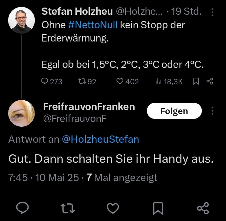 Was soll man da sagen...

#Dummheit hat aufgehört sich zu schämen. Und diese Dummen wählen Leute, die die Fakten genauso leugnen. 

Doch #Fakten lassen sich nicht dauerhaft leugnen.