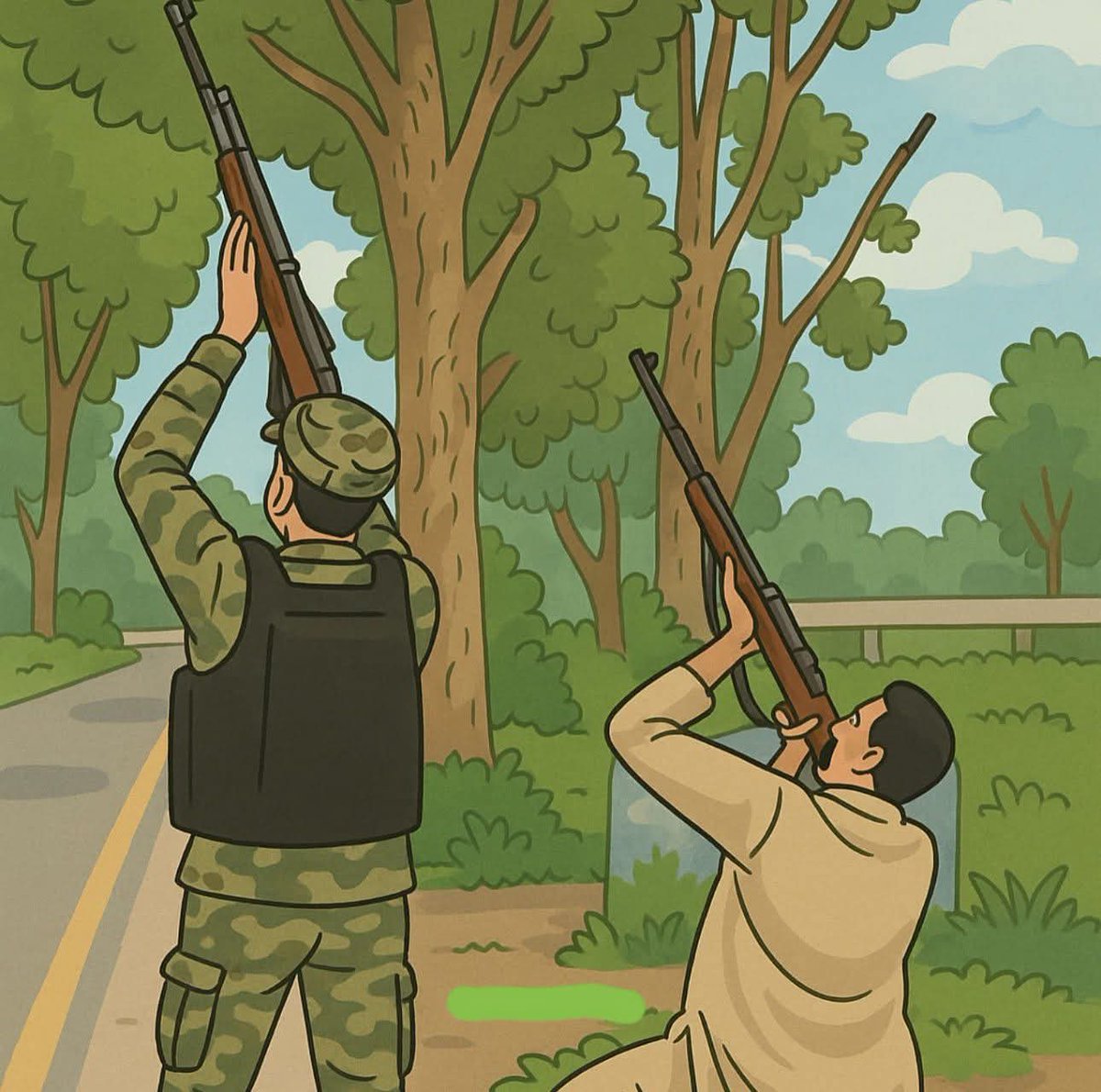 PakistanarmyTR's tweet image. Günün fotoğrafı 🇵🇰

#IndiaPakistanWar #PakistanArmy #Pakistan