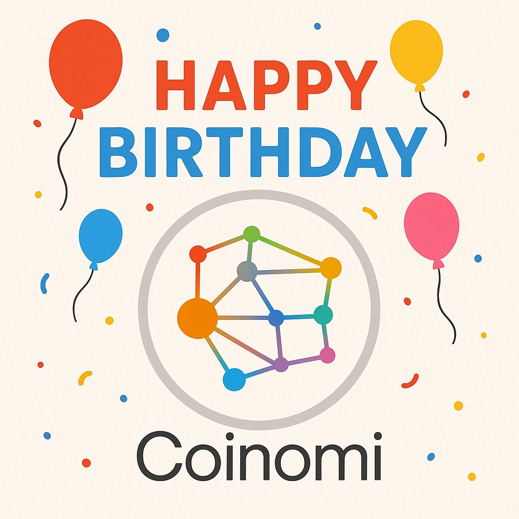Cryptotrack93's tweet photo. @CoinomiWallet Happy Birthday @CoinomiWallet 🎂🥳
Secure and strong, you lead the way,
A wallet we trust more every day.
From crypto swaps to keys held tight,
You make our blockchain journey right.
Here's to more years, bold and free 
Keep blazing trails in Web3!

 #Coinomi #CryptoWallet https://t.co/jrkPfJFRfR