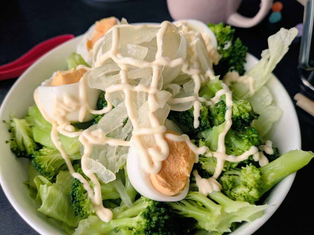 cinamon52688970's tweet image. もりもりサラダ🥗 ͛.*💪笑
#ダイエット垢さんと繋がりたい 
#ダイエットのモチベーション 
#ダイエット一緒に頑張ってくれる人RT 
#ダイエッターさんと繋がりたい 
#ダイエット仲間募集中 
#ポテト
#じゃがいも
#メークイン
#玄米