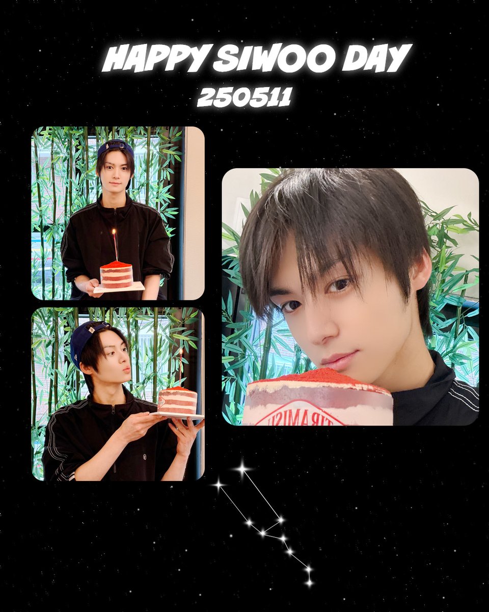 HAPPY SIWOO DAY 🎉

🎂 2025.05.11 🎂

#BXB #비엑스비 #SIWOO #시우
#HAPPY_SIWOO_DAY