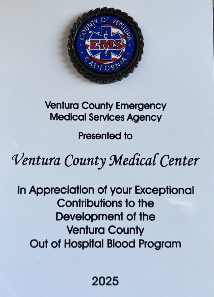 Thomas K. Duncan (@theduncmaster) on Twitter photo Grateful to Ventura County EMS for collaborating in creating a prehospital blood program! <a href="/VCFD/">Ventura County Fire</a> <a href="/acsTrauma/">The ACS Committee on Trauma</a> <a href="/acsstopthebleed/">ACS Stop the Bleed</a> <a href="/AmCollSurgeons/">American College of Surgeons</a> <a href="/VenturaFamMed/">Ventura Family Med</a> Grateful to Ventura County EMS for collaborating in creating a prehospital blood program! <a href="/VCFD/">Ventura County Fire</a> <a href="/acsTrauma/">The ACS Committee on Trauma</a> <a href="/acsstopthebleed/">ACS Stop the Bleed</a> <a href="/AmCollSurgeons/">American College of Surgeons</a> <a href="/VenturaFamMed/">Ventura Family Med</a>