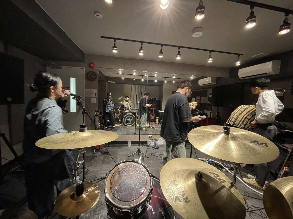 ライブ前の最後の練習頑張っていきましょう♪