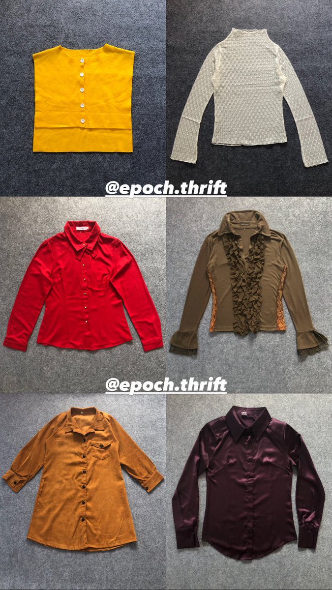 Epoch | Jual Pakaian tweet media