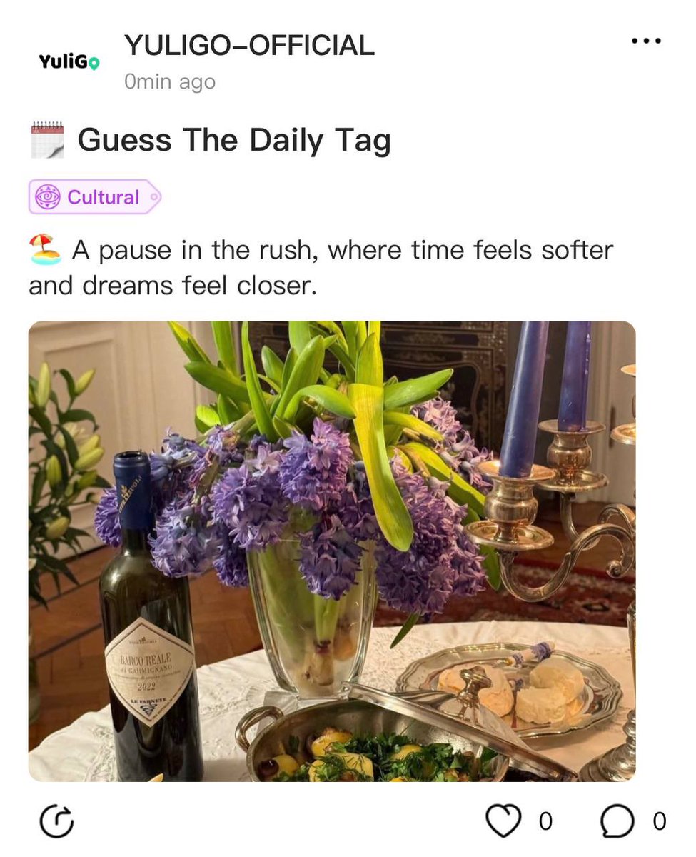 🧐 Guess what today’s hashtag is？

📲 Join the challenge now: kaia.yuliverse.com

#YuliGO #TopicChallenge #YULI