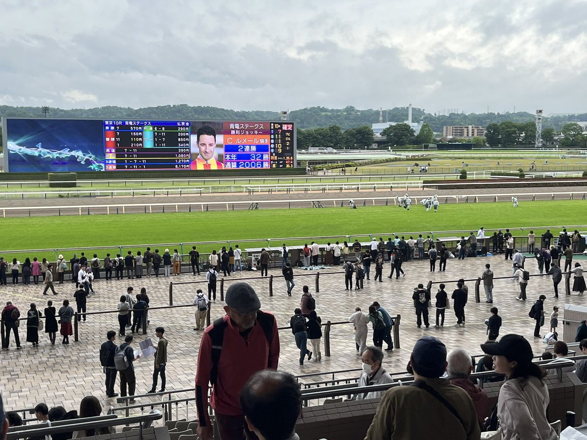 byu0602's tweet photo. 競馬場なう https://t.co/wiuhJB1qiO
