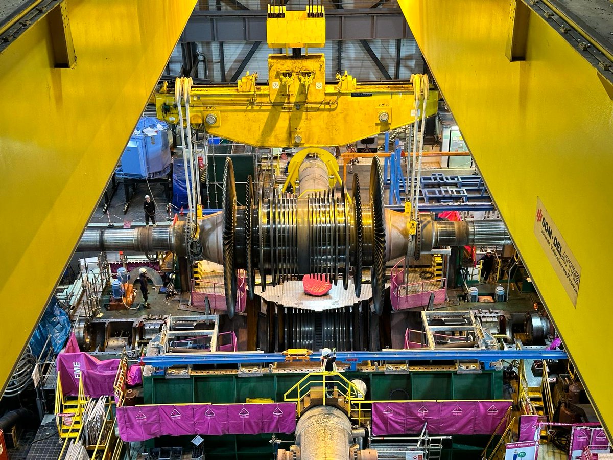 L’unité n°3 de la centrale #nucléaire de #Cattenom a commencé son arrêt programmé pour maintenance et renouvellement du combustible :
➕13 000 activités de maintenance,
⚙️ 35 modifications,
↗️ Augmenter encore le niveau de sûreté du réacteur.
+ d’infos : edf.fr/la-centrale-nu…