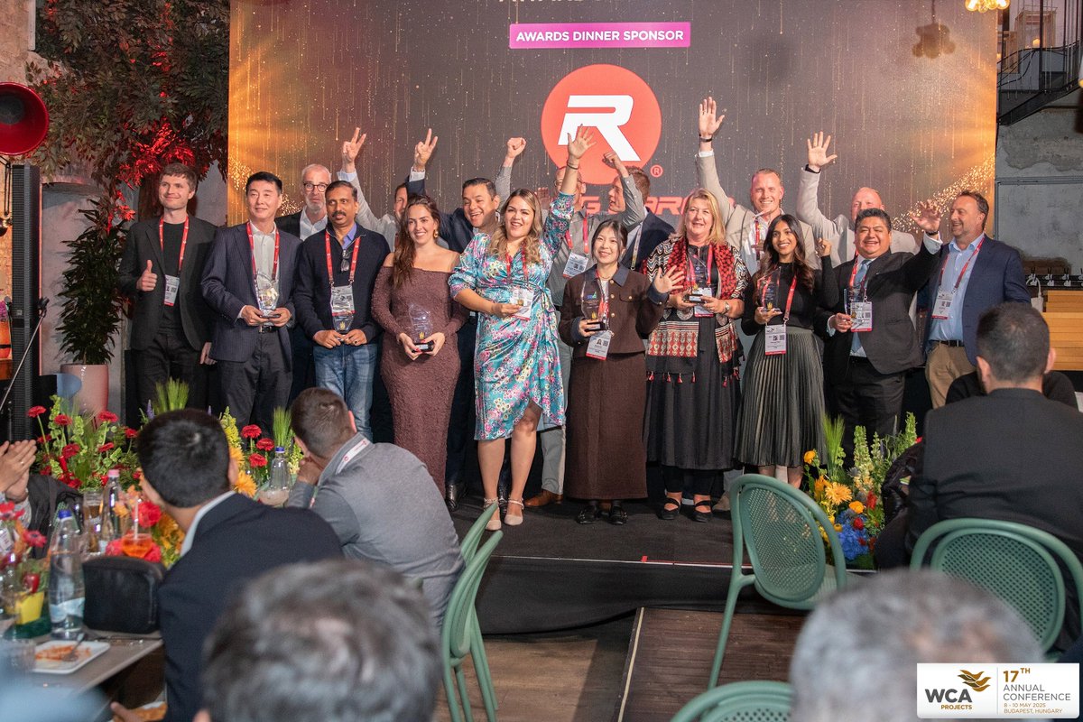 WCA_Projects's tweet image. It’s a night dedicated to honoring the partnerships, collaboration, and global impact powering the #WCAProjects network. 🎉🚚🌍

#WCAProjects2025 #LogisticsNetworking #GlobalConnections #ProjectLogistics #HeavyLift #ProjectCargo #Breakbulk