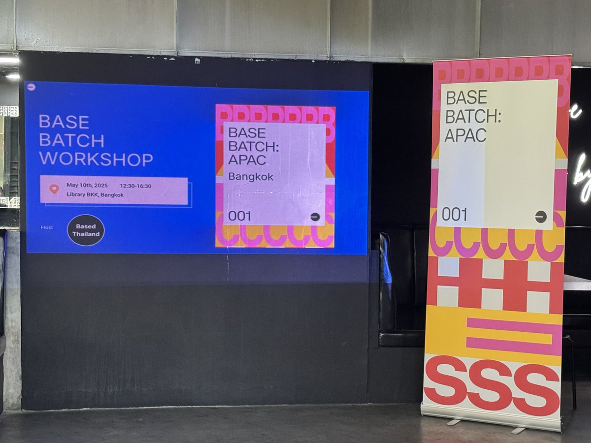 Live from Base Batch — we’re here! <a href="/base/">Base</a>
#Base #BaseBatch