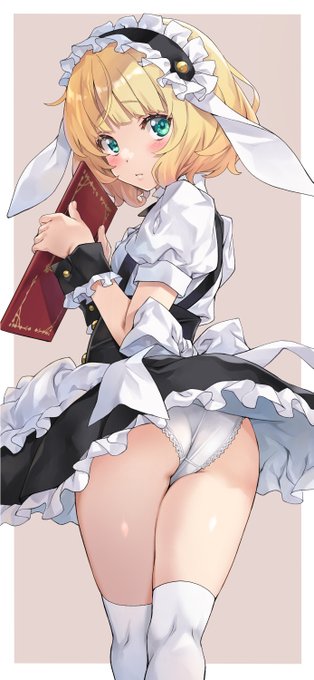 メイドの日だけどメイドの絵が無いのでメイドっぽい喫茶店のバイトで 