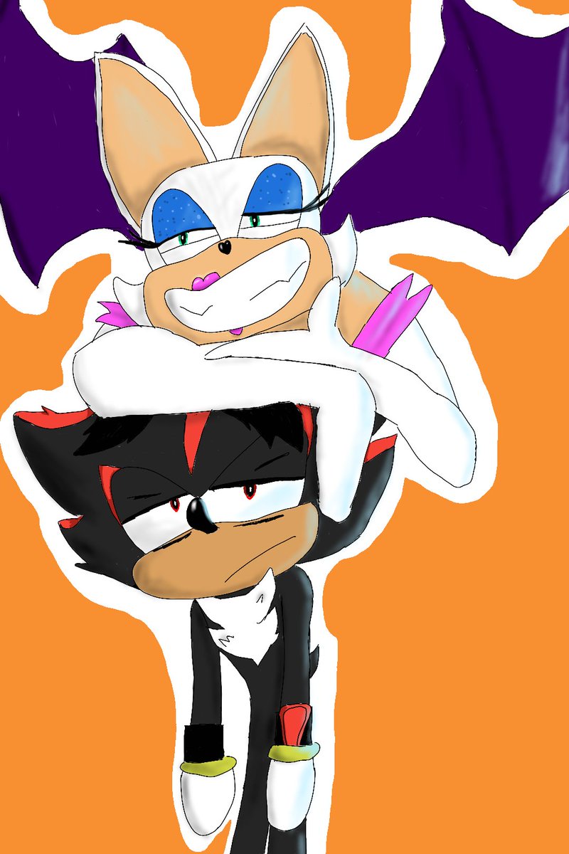 Random_stuff88's tweet image. You can hear the sigh from here.
#rougethebat #shadowthehedgehog #sonicthehedgehog #fanart