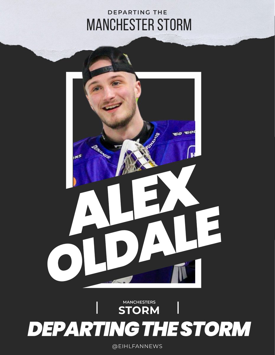 EIHLFanNews's tweet photo. DEPARTURE!

After 2 seasons in the EIHL with #Storm, Alex Oldale has officially left the club as he signs a 2-way deal with the #Steeldogs and #Steelers! https://t.co/ZJrlhMzyAC