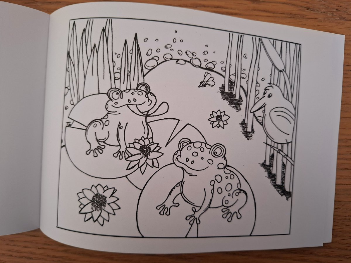 ThomasWalach's tweet image. Super, die Malhefte sind fertig! Handy weg, bunte Stifte raus! 🖍
50 Stück gibt's, die vergebe ich für eine freie Spende an "Die Boje", eine Ambulanz für Kinder in psychischen Notsituationen.
Drin sind: 14 Zeichnungen, DIN A5. Keine KI beteiligt, nur ich.
1/2