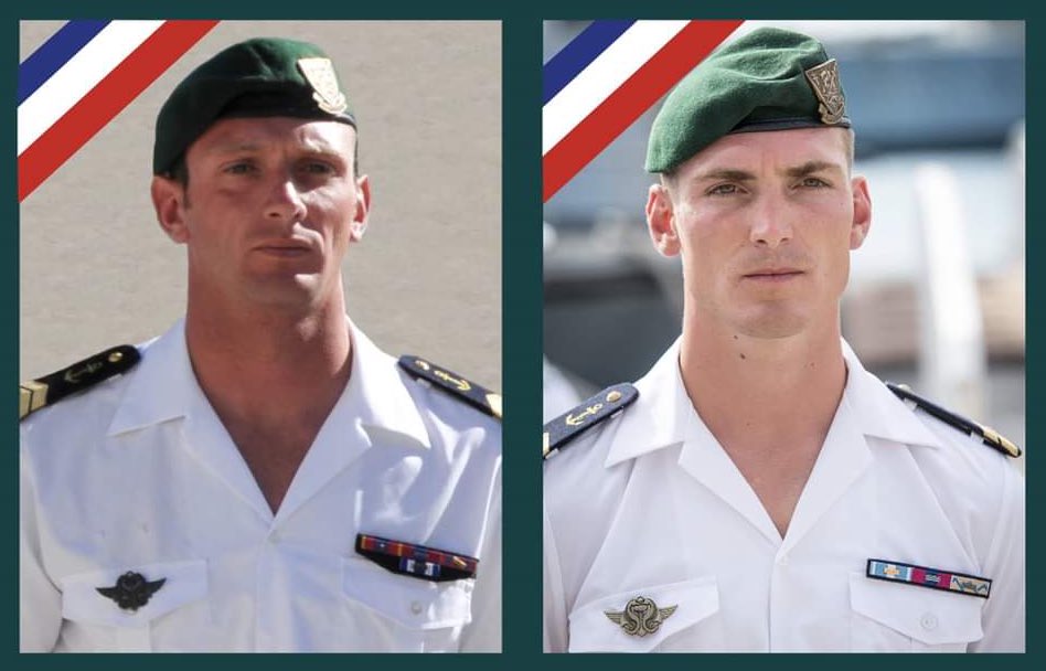 Membres du commando Hubert, les Premiers maîtres Cédric de Pierrepont et Alain Bertoncello donnent leur vie au combat dans la nuit du 9 au 10 mai 2019.

En sauvant celles de quatre otages français retenus par Daesh au Burkina Faso.

Nous n’oublions pas ceux morts pour la France.